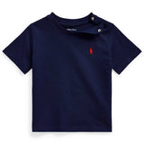 Ralph Lauren Baby Boy Short Sleeved Tee Cruise Navy