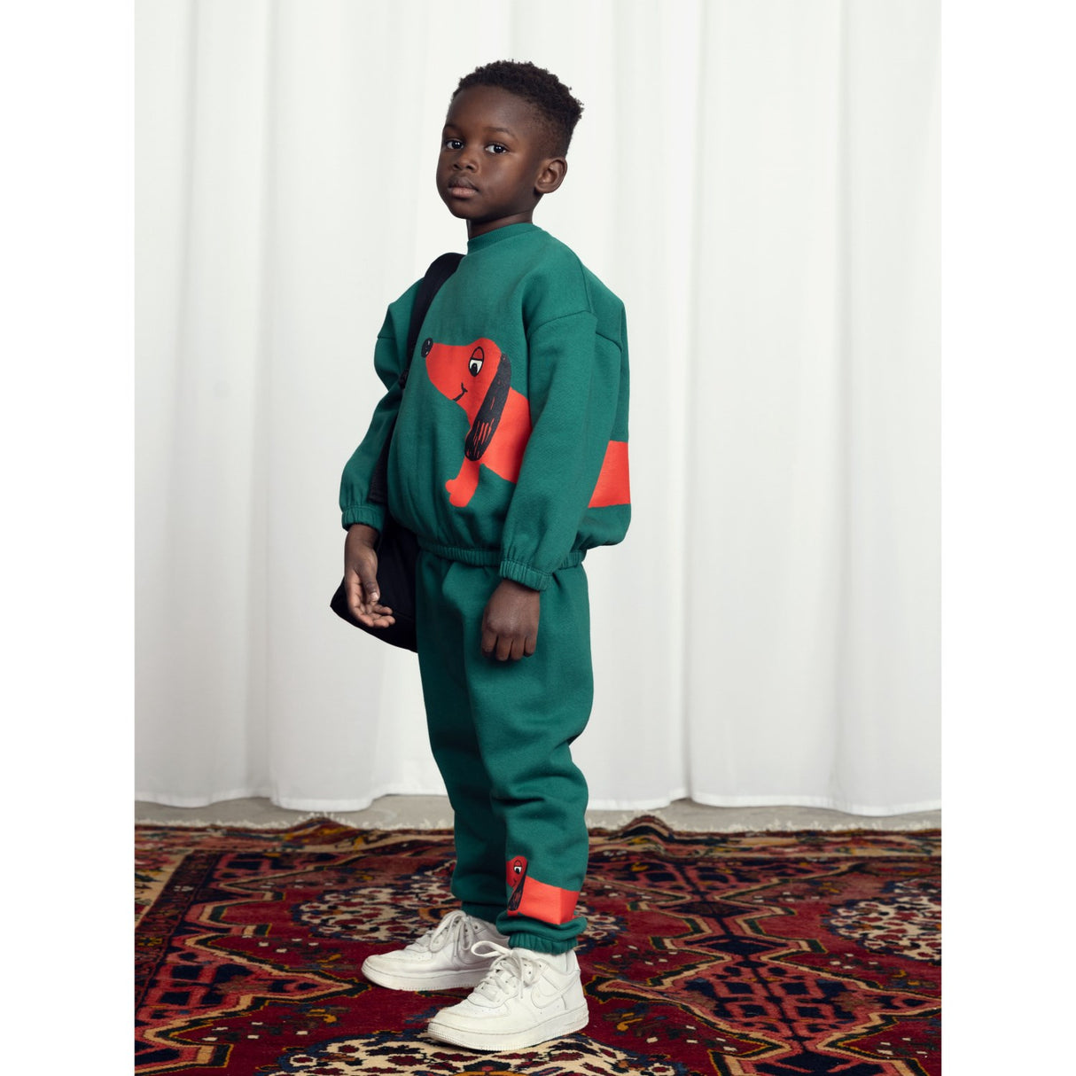 Mini Rodini Green Dog Sp Sweatshirt 2