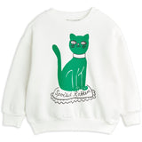 Mini Rodini White Cat Sp Sweatshirt