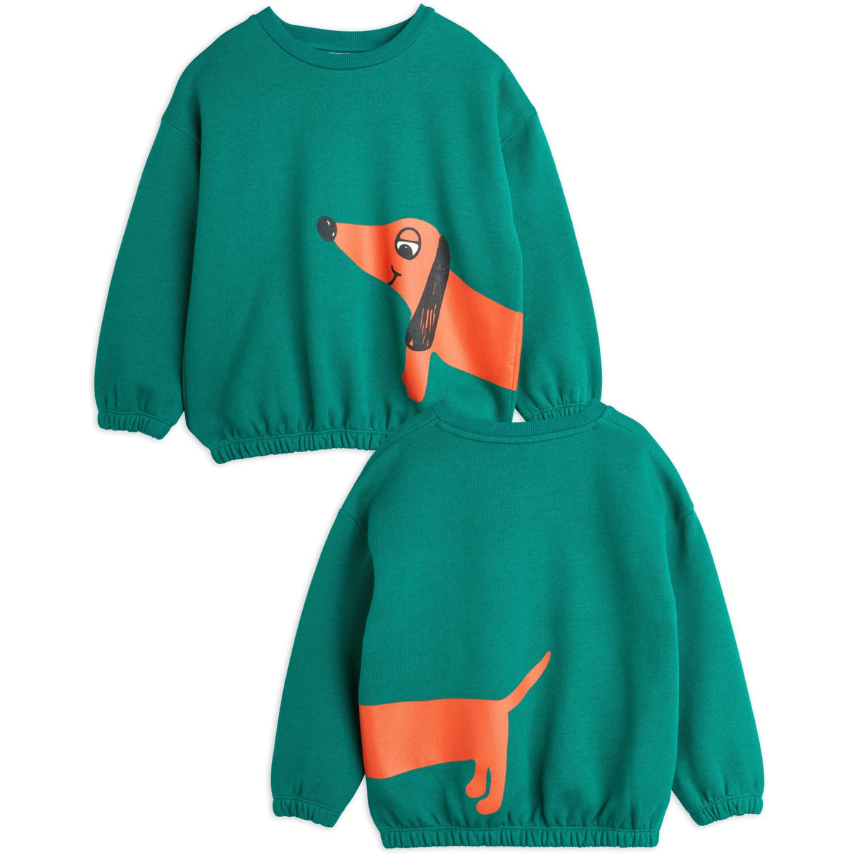 Mini Rodini Green Dog Sp Sweatshirt 4