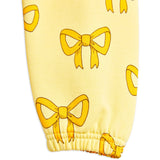 Mini Rodini Yellow Bow Aop Sweatpants 3