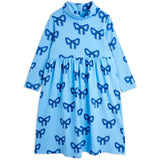 Mini Rodini Blue Bow Aop Dress