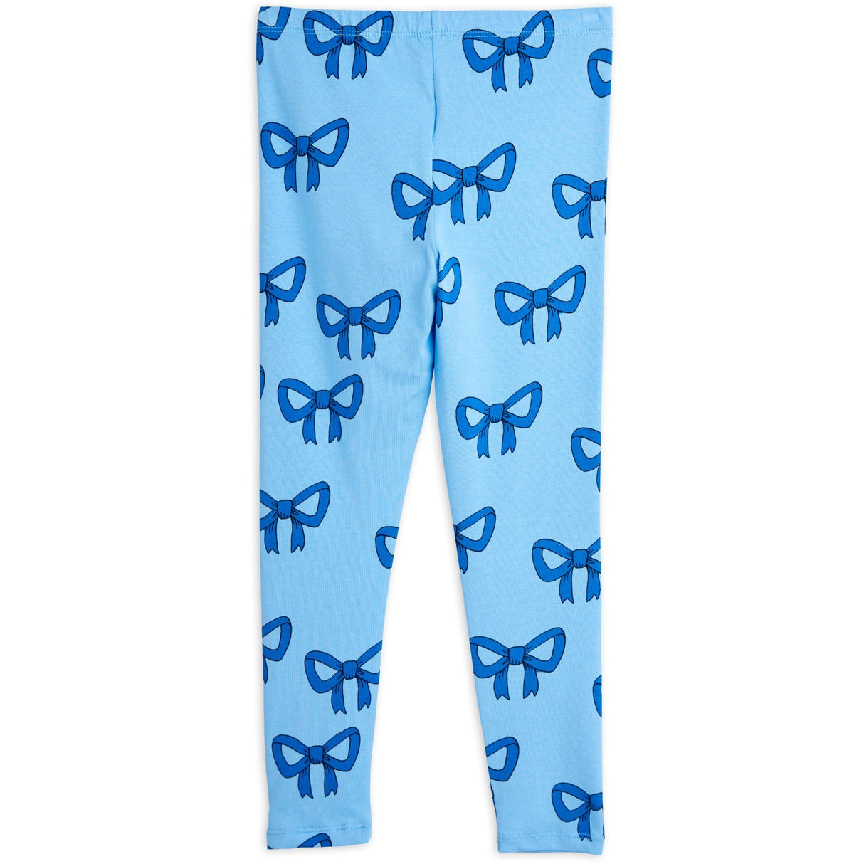 Mini Rodini Blue Bow Aop Leggings 3