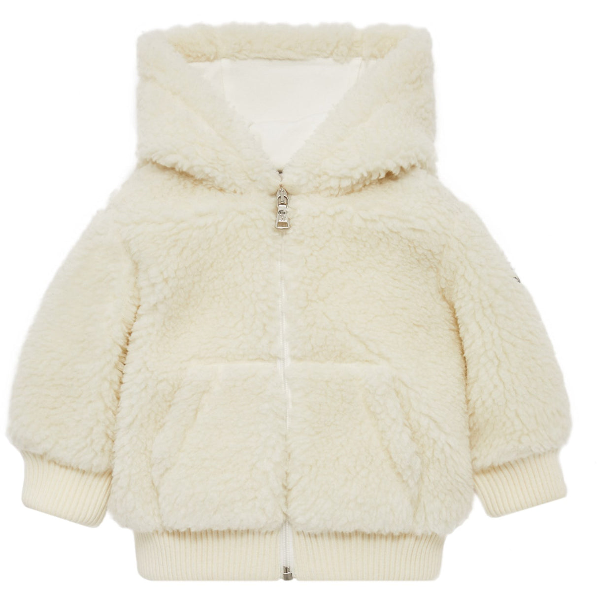 Moncler Natural Zip Up Jakke