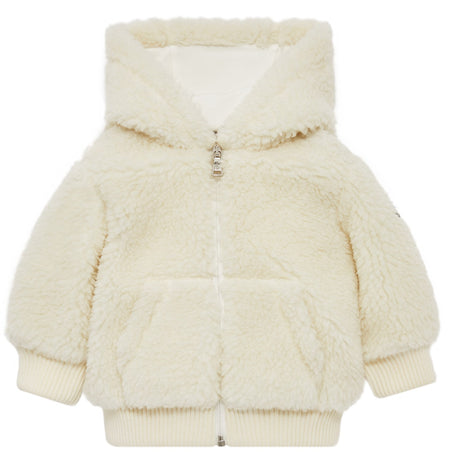 Moncler Natural Zip Up Jakke