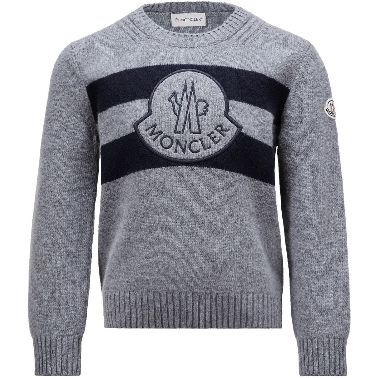 Moncler Medium Grey Crew Neck