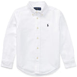 Polo Ralph Lauren Boy Slim Fit Skjorte White