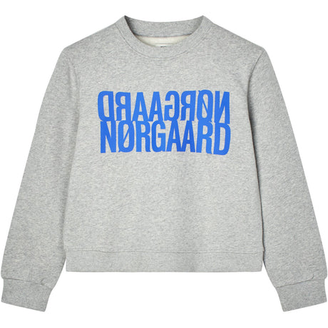 Mads Nørgaard Light Grey Melange Organic Sweat Talinka Sweatshirt