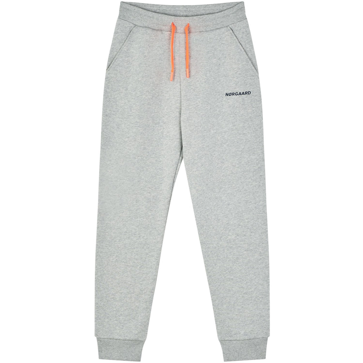 Mads Nørgaard Light Grey Melange Organic Sweat Poro Bukser