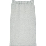 Mads Nørgaard Light Grey Melange Organic Sweat Sheila Skirt 4