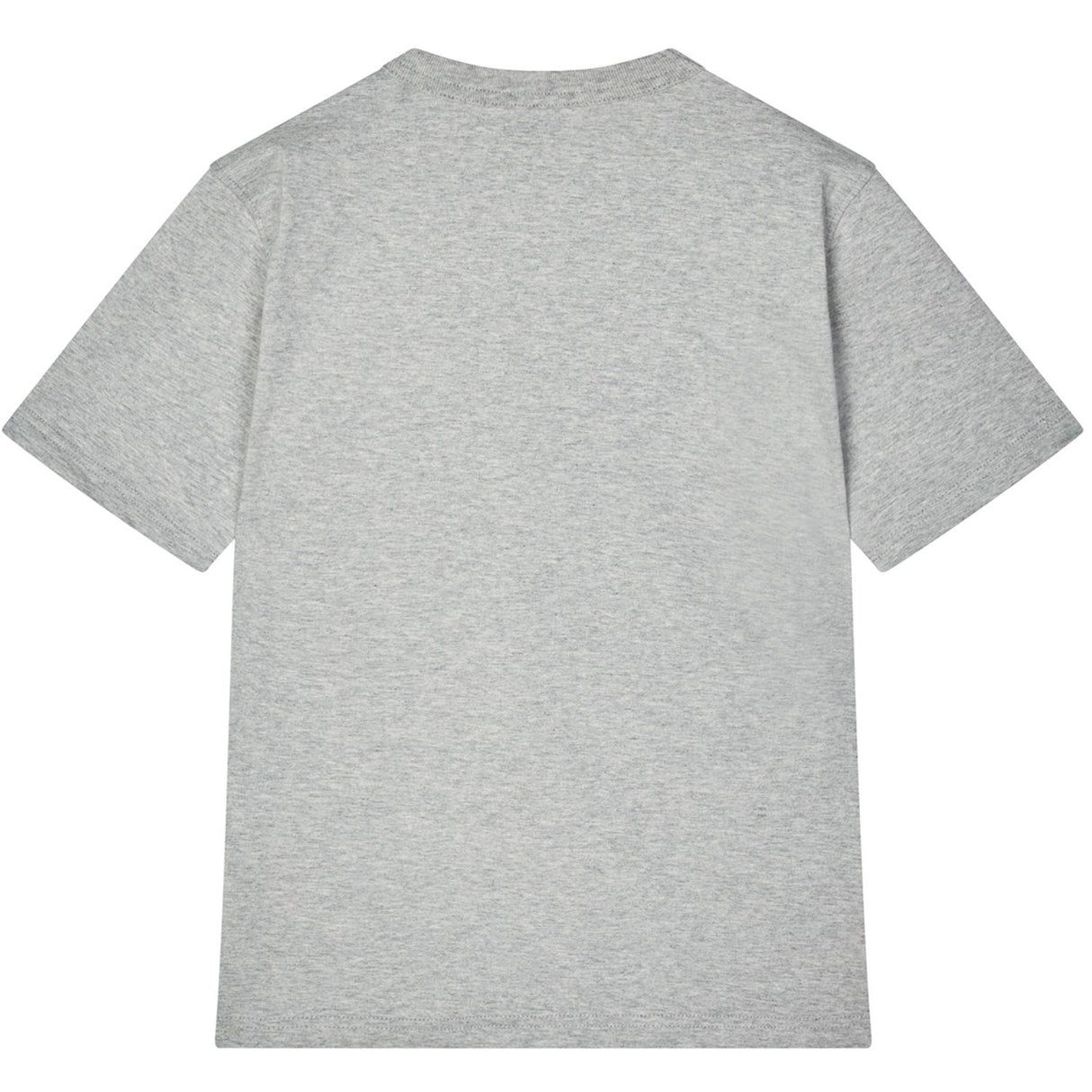 Mads Nørgaard Light Grey Melange Printed Tee Theo Tee