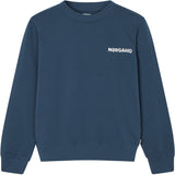 Mads Nørgaard Midnight Navy Organic Sweat Solo Sweatshirt