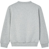 Mads Nørgaard Light Grey Melange Organic Sweat Sonar Sweatshirt 5