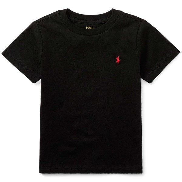 Polo Ralph Lauren Boy Short Sleeved T-shirt Black