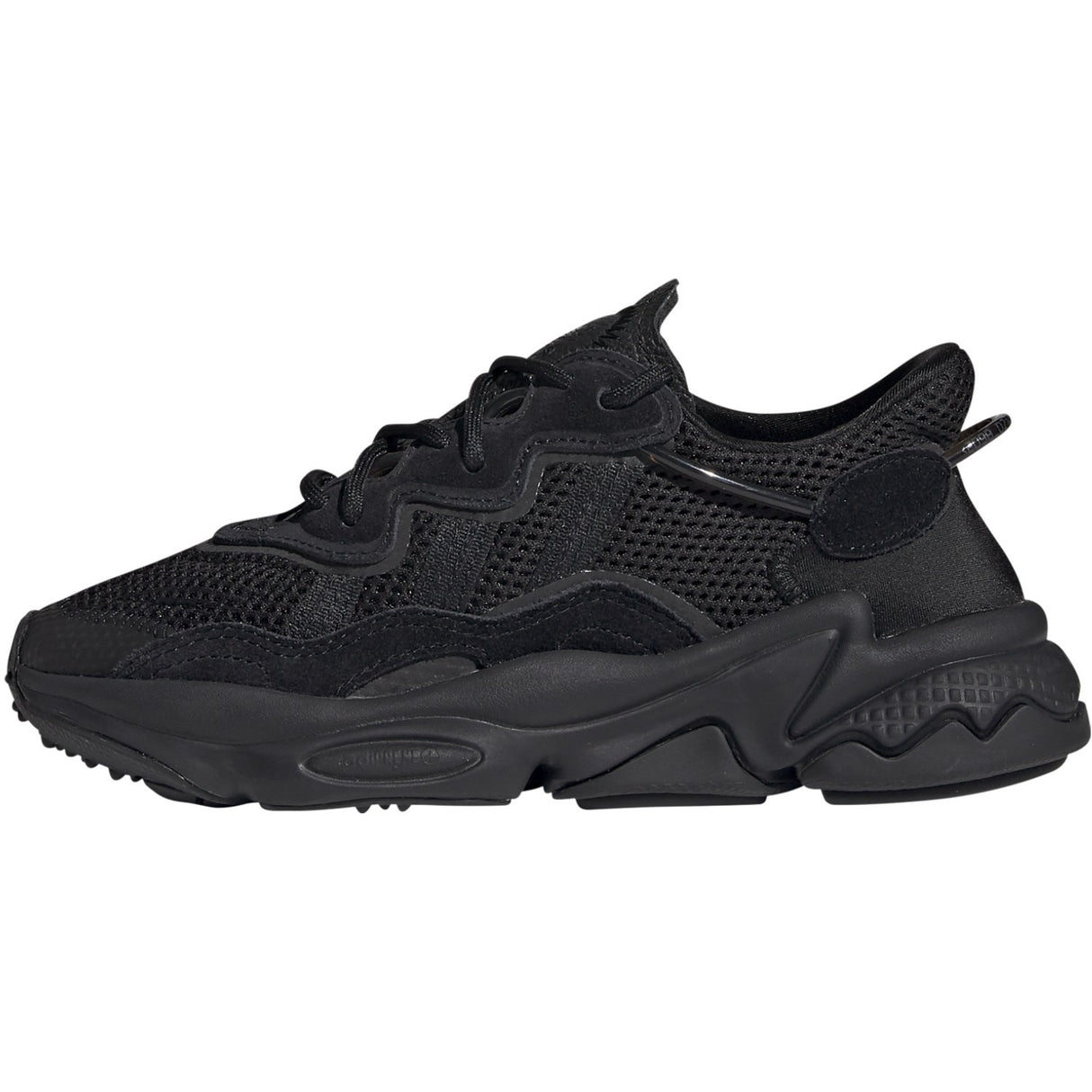 adidas Originals Core Black/Core Black/Trace Grey Met Ozweego J Sneakers