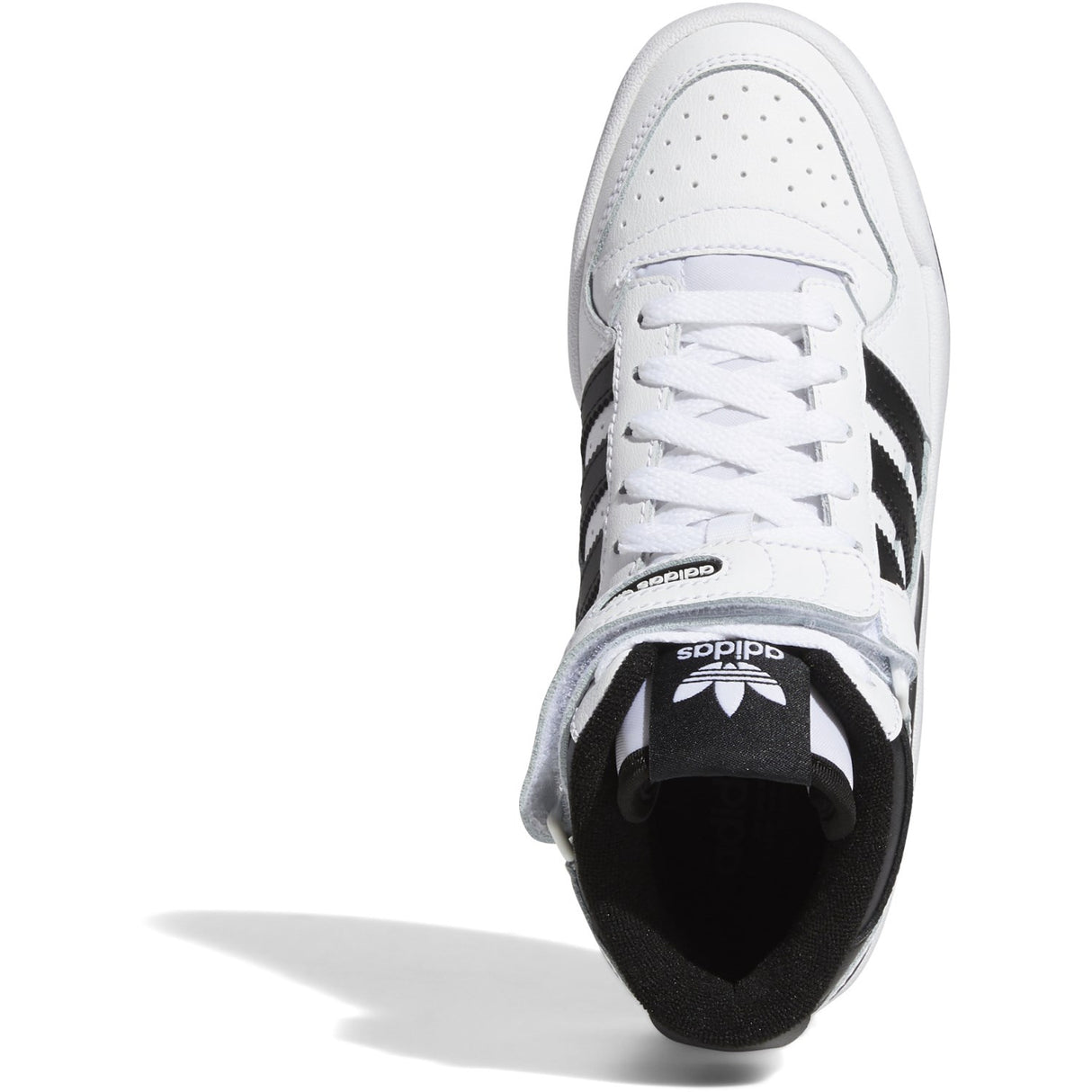 adidas Originals Cloud White/Core Black/Cloud White Forum Mid J Sneakers