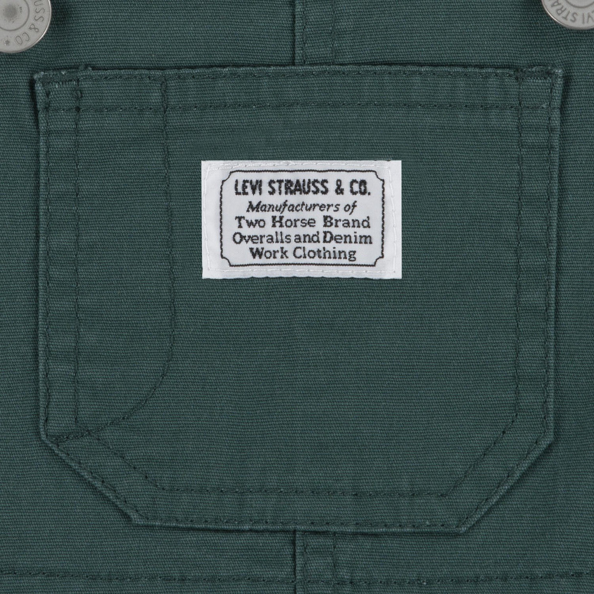 Levi's GREEN Carpenter Overalls 3