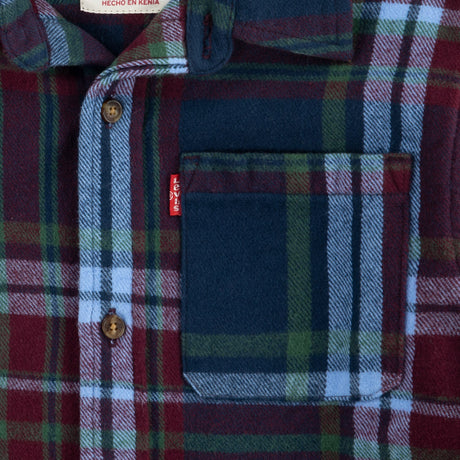 Levi's BROWN Toddler Flannel Shirt 2