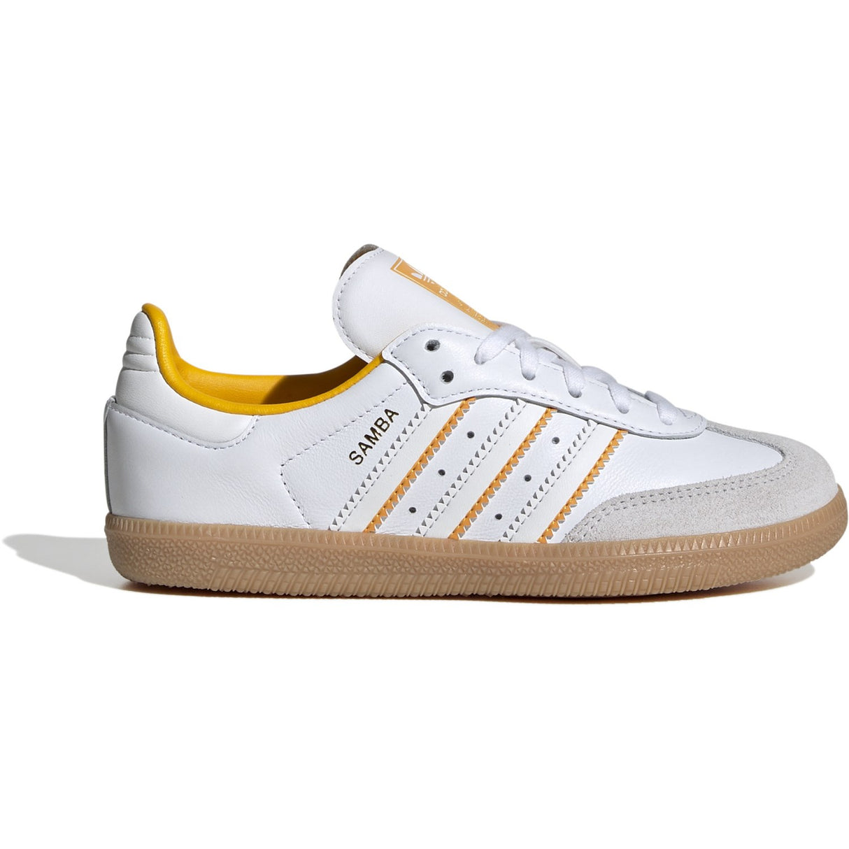 adidas Originals Crystal White/Cloud White/Crew Yellow Samba Og C Sneakers