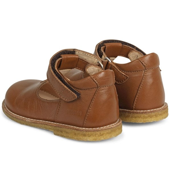 Angulus Tullesko m. Hjerte og Velcro Cognac 3267-101-1545 2