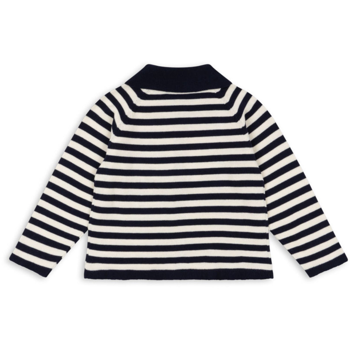 Konges Sløjd Navy Stripe Venton Knit Cardigan GOTS