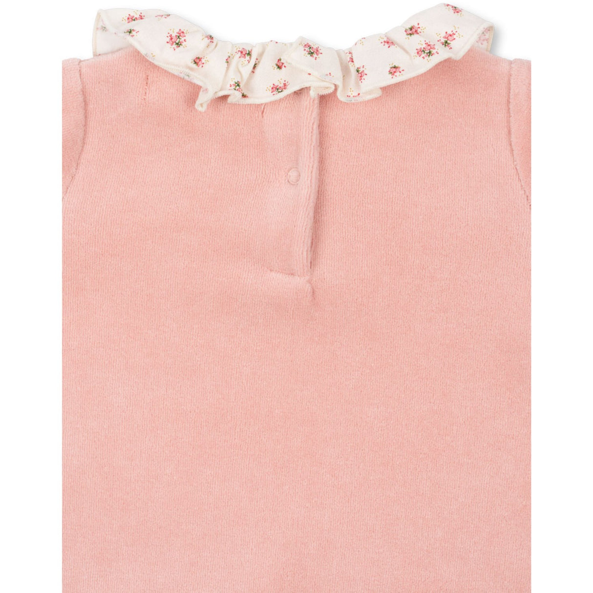 Konges Sløjd Mellow Rose Miffa Frill Onesie GOTS