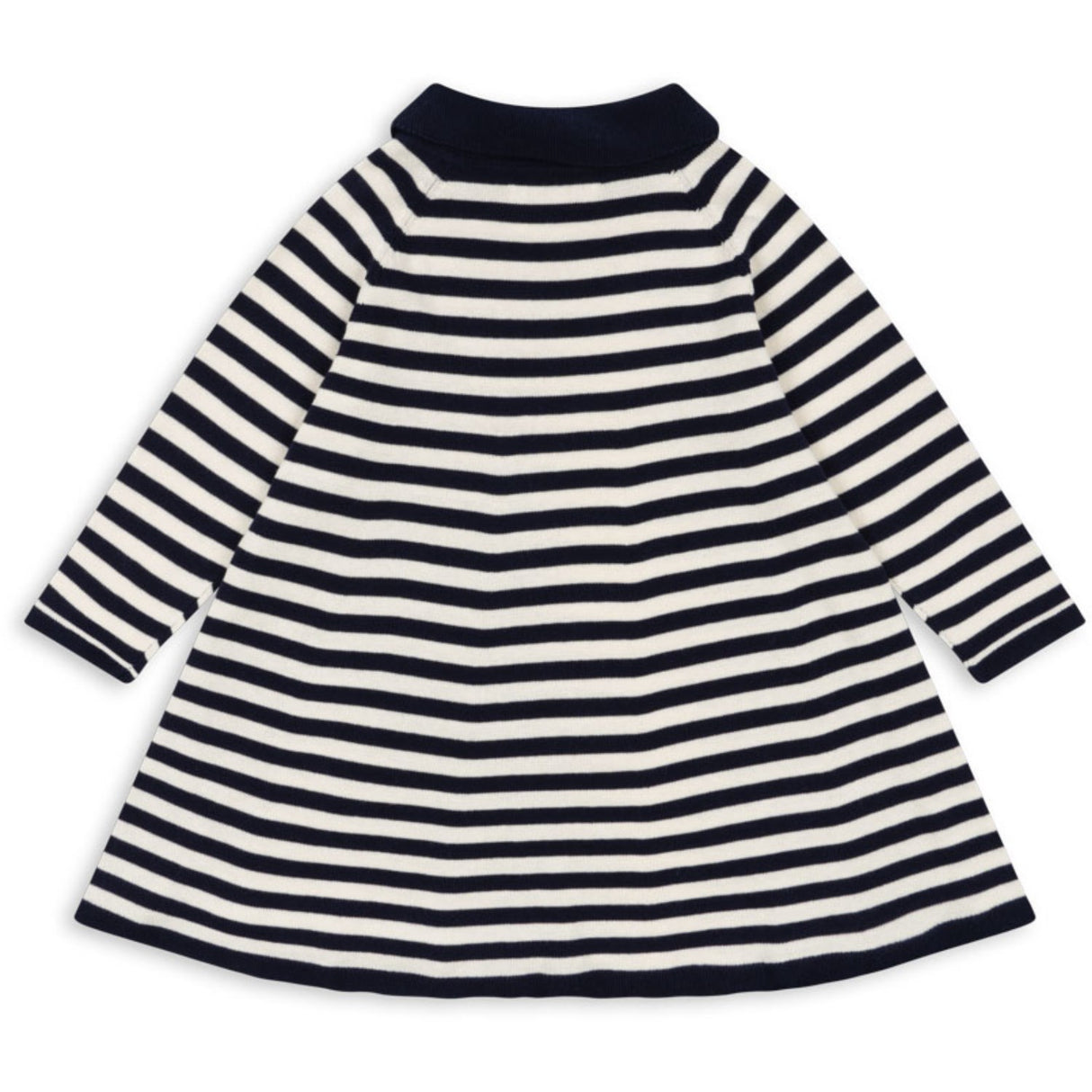 Konges Sløjd Navy Stripe Venton Knit Kjole GOTS