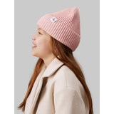 Calvin Klein Peach Whip Monogram Rib Beanie