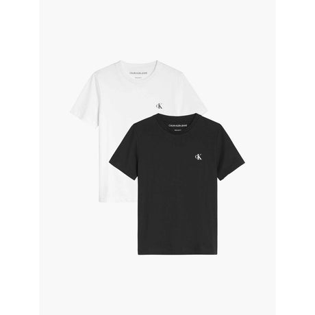 Calvin Klein White / Black 2-Pack Monogram T-Shirt