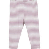 Serendipity Lilac/Offwhite Leggings Stripe