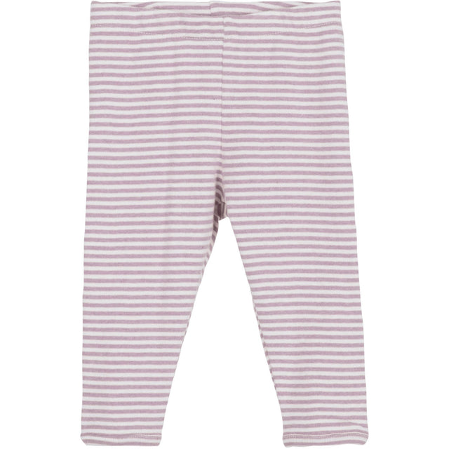 Serendipity Lilac/Offwhite Leggings Stripe