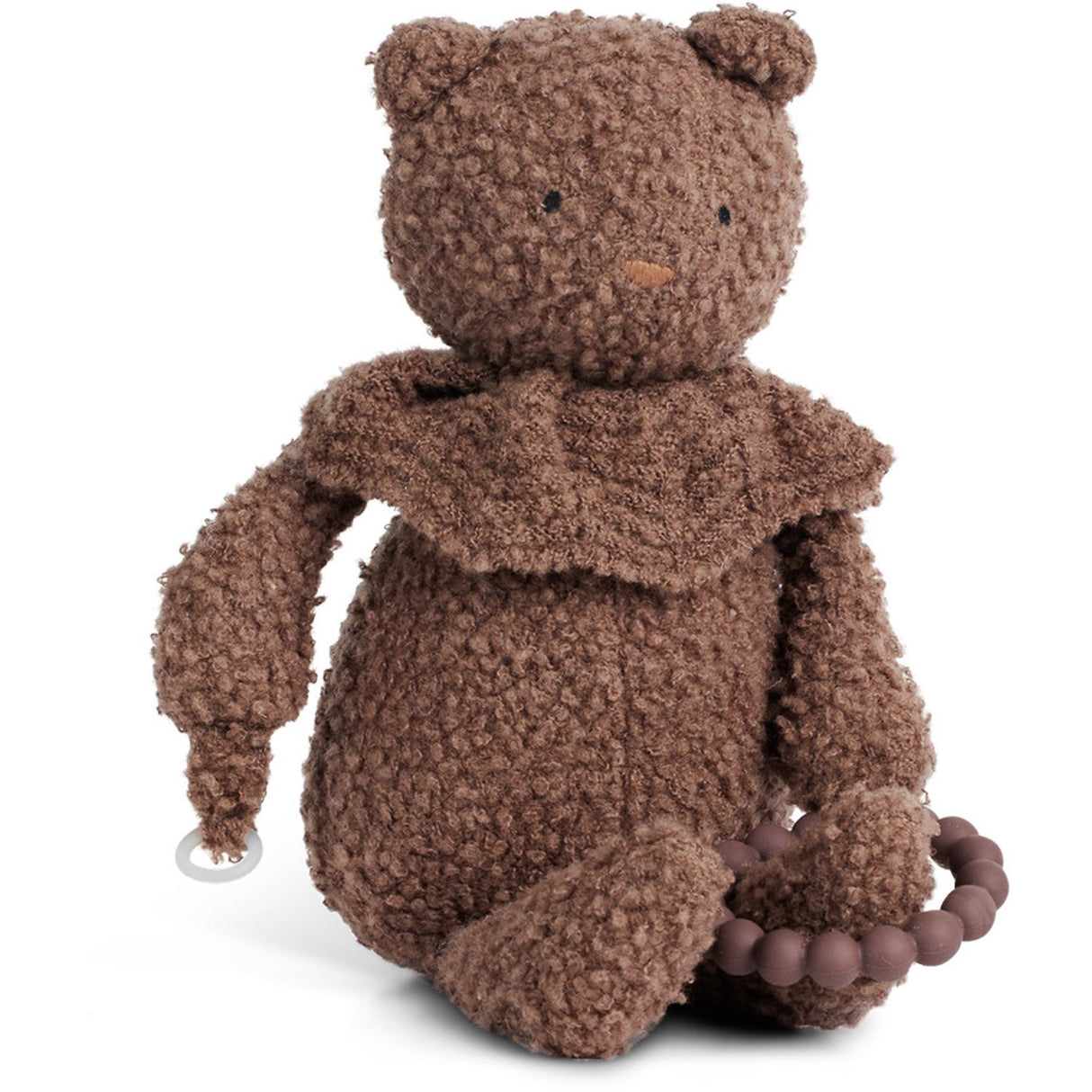 Smallstuff Rose Brown Aktivitetsdyr Bear Bouclé Merino Uld