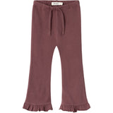 Lil'Atelier Rose Brown Thoro Har Bootcut Bukser