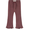 Lil'Atelier Rose Brown Thoro Har Bootcut Bukser