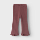 Lil'Atelier Rose Brown Thoro Har Bootcut Bukser