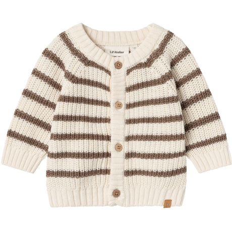 Lil'Atelier Birch Emlen Strik Cardigan Stripe