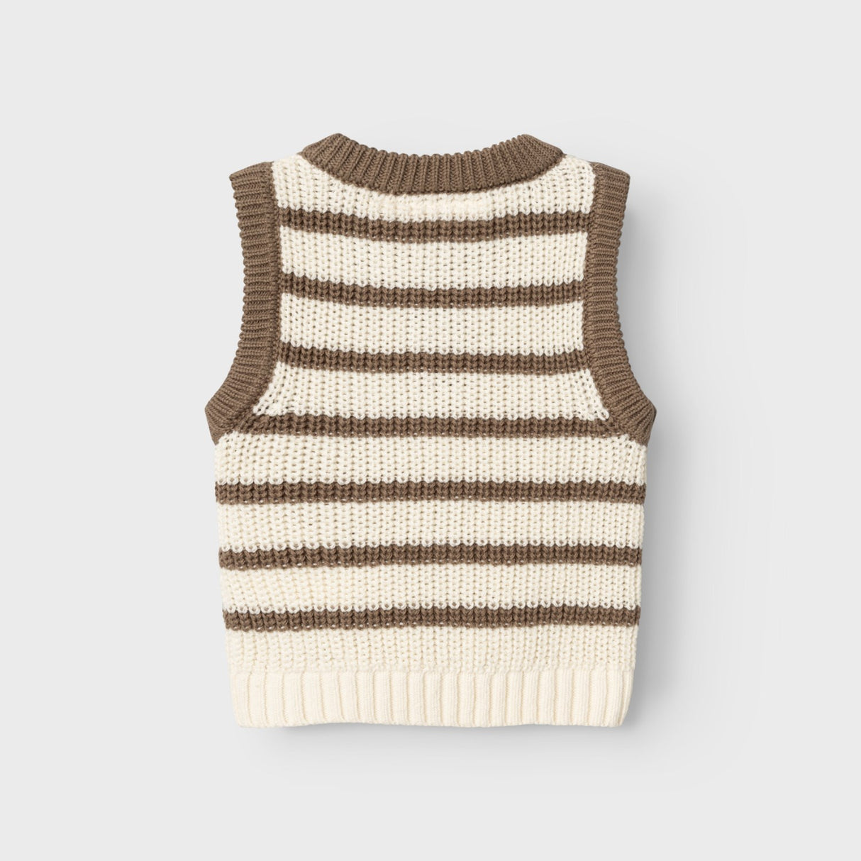 Lil'Atelier Birch Emlen Strik Vest Stripe