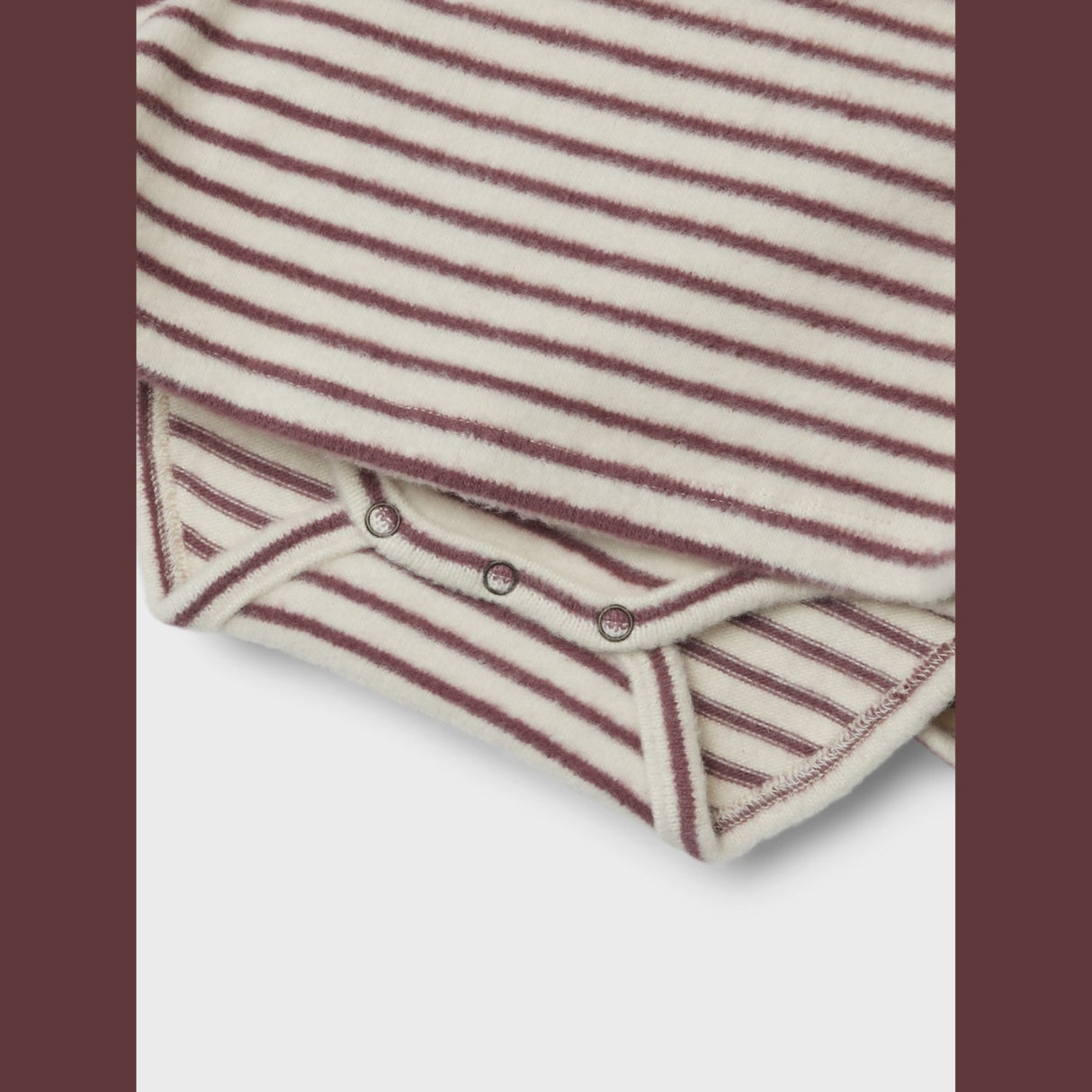 Lil'Atelier Birch Rosebrown Thoro Body Kjole Stripe 4