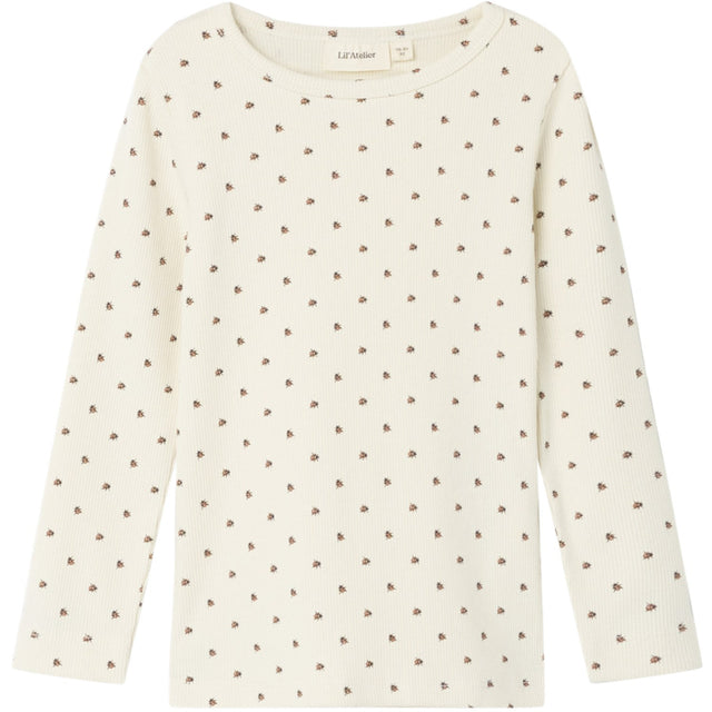 Lil'Atelier Turtledove Ladybug Lago Kim Slim Bluse Noos