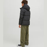 Jack & Jones Junior Black Cospeed Puffer Jakke 9