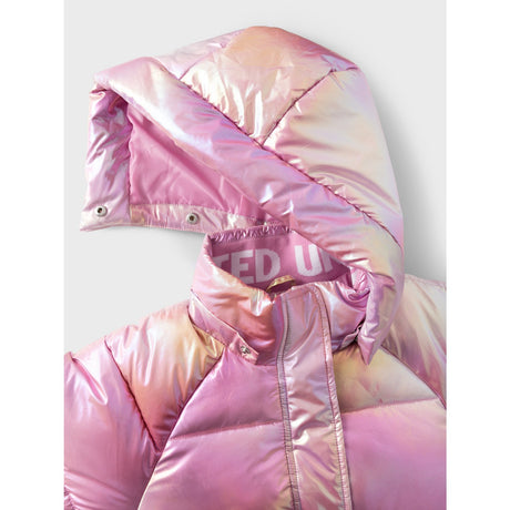 Name It Moonlite Mauve Malan Puffer Jakke Foil