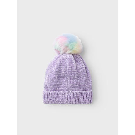 Name It Pastel Lilac Metea Strik Beanie1