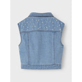 Name It Medium Blue Denim Erna Denim Vest