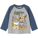 Name It Grey Melange Sente Paw Patrol Bluse