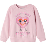 Name It Corsage Heart Venus Sweatshirt