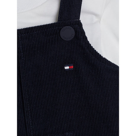 Tommy Hilfiger Desert Sky Monotype Cord Dungaree Smækbukse Sæt 2