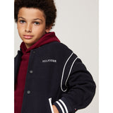 Tommy Hilfiger Desert Sky Polar Fleece Bomber Jakke