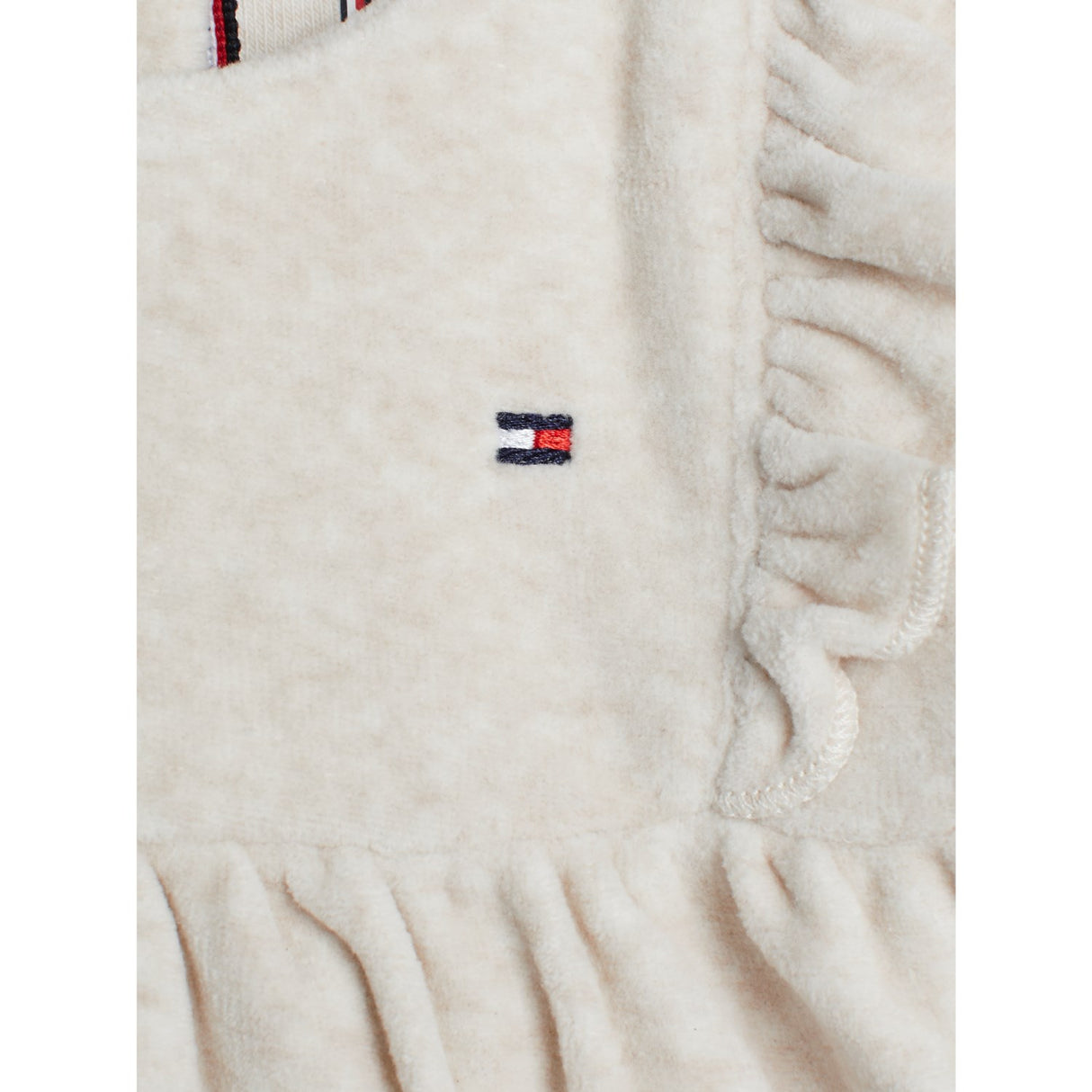 Tommy Hilfiger Country Ivory Heather Velour Kjole