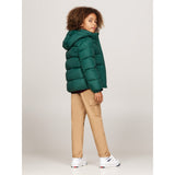 Tommy Hilfiger Ornamental Green Essential Dun Jakke