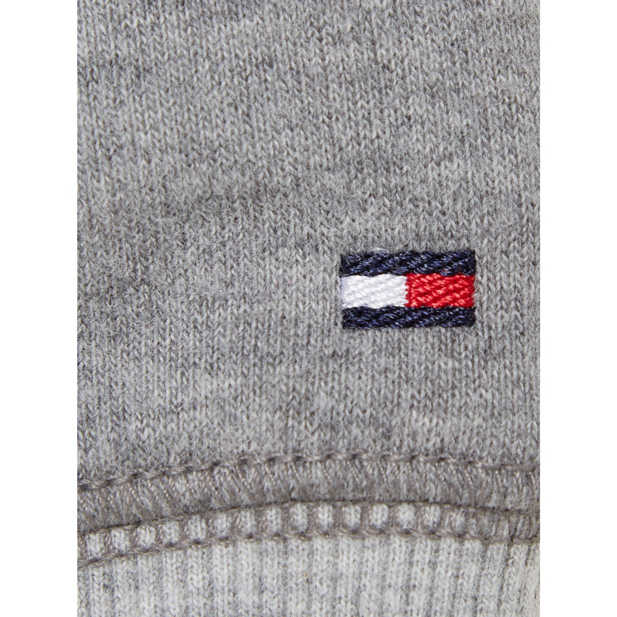 Tommy Hilfiger Grey Heather Mix Monotype Spliced Printed Cn Sweatshirt 5